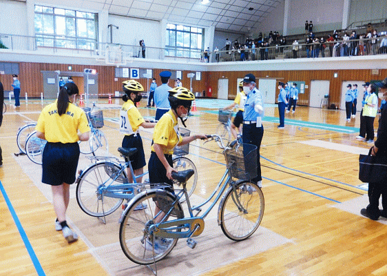 交通安全子供自転車大会